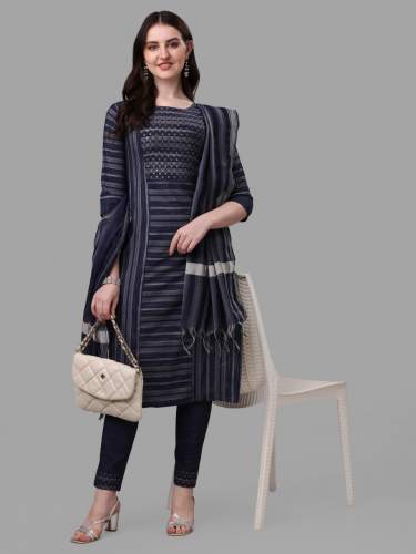 New Designer Pure Cotton Kurti Set With Gotta Patti Work