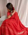 New Designer Viscose Chanderi Sequence Saree 