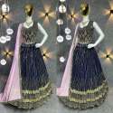 New Heavy Faux Georgette Lehenga Choli  thumb 4