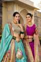 New Jacquard Silk Paithani Lehenga thumb 5