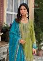 NEW LAUNCHING HAEVY WORK EMBROIDERY PAKISTANI DRESS 