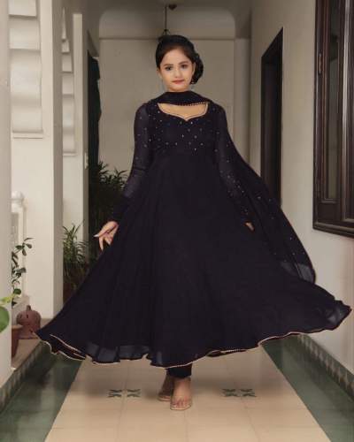  NEW LAUNCHING SUPER HIT GEORGETTE BEAUTIFUL GOWN WITH DUPPTA