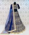 New Rashmika Heavy Embroidery Work Lehenga Choli With Dupatta                          thumb 4