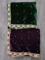 New Super Trending 9000 Velvet saree  thumb 8