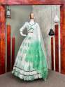 Organza With Print  Lehenga Choli  thumb 9