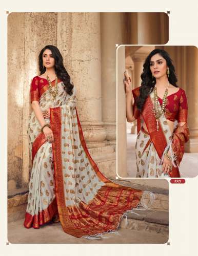 PANKH Ruchi Silk vol-3 Raw Silk Saree