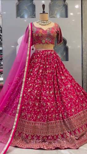 Partywear Georgette Lehengaa Choli