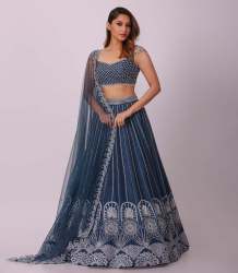  partywear Rangoon silk lehenga