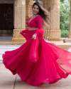 Pink Color Designer Fox Georgette Lehenga Choli  thumb 5