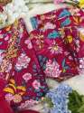 Pink Shades Mill Print  Floral Kurta  Afghani pent  suit set thumb 7