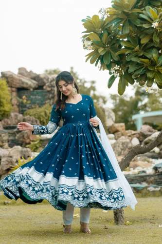 PREMIUM READYMADE ANARKALI SUIT SET