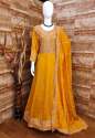 Premium Silk With Sequence Embroidery Work Anarkali Gown With Dupatta thumb 14
