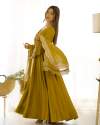 Presenting Chanderi Flair Anarkali With Pent And Dupataa Set  thumb 4