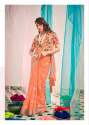 Presenting Designer Bhagalpur cotton  Saree Collection with embroidery  with designer tassels thumb 3