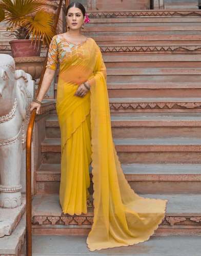 Presenting  fox Georgette Sarees Collection