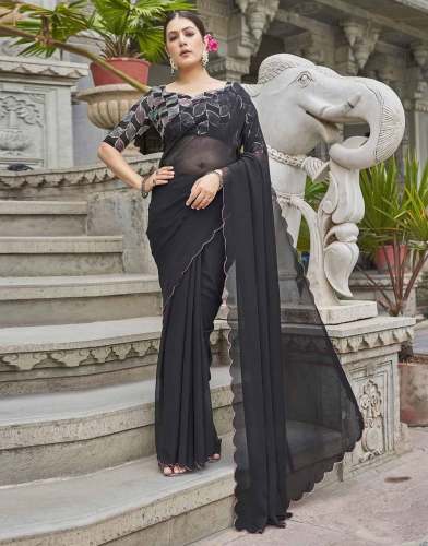 Presenting fox Georgette Sarees For Woman
