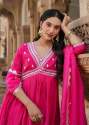 PRESENTING NEW ARRIVEL WOMENS ALIA CUT ANARKALI DRESS thumb 2