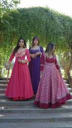 Presenting New Beautiful Fox Georgette Gown With Heavy Embroidery Work 