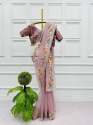 Presenting New Organza Silk Embroidery Saree  thumb 4