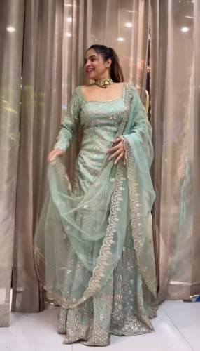 Presenting New Sharara Faux Georgette Collection 