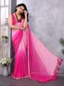 Presenting  New Trending  Embroidery border lace saree thumb 1