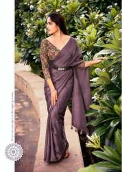 Presents new Collection satin silk Saree