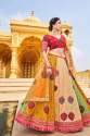 Printed with gota patti lehenga choli thumb 2