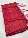Pure Banarasi Zari Weaving Saree  thumb 5