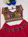 Pure Cotton With Embroidery Work Kids Wear Lehenga Choli  thumb 10