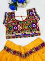 Pure Cotton With Embroidery Work Kids Wear Lehenga Choli  thumb 11