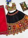 Pure Cotton With Embroidery Work Kids Wear Lehenga Choli  thumb 3
