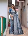 Pure Kanjivaram Pattu With Zari Weaving Comes Leheriya All Over Saree