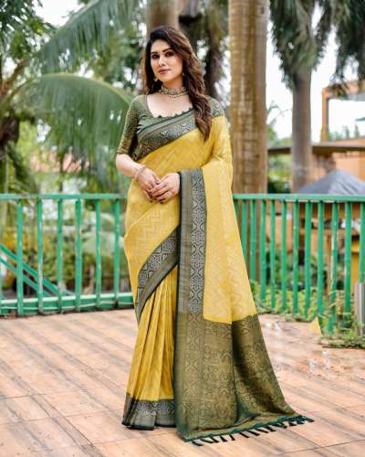 Pure Kanjivaram Pattu with Zari weaving Saree collection