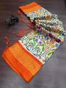  PURE KHADI SILK HD PRINT SAREE thumb 3