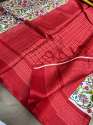  PURE KHADI SILK HD PRINT SAREE thumb 4