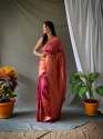 Pure Soft Handloom Kanjivaram Silk Saree thumb 3