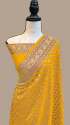  Pure Soft Khadi Georgette Silk Saree Collection thumb 2