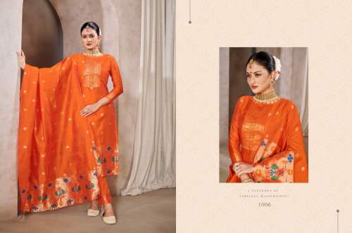 Pure Tapela Silk With Paithani Suit 