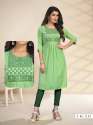Rayon Lurex Feeding Kurti   thumb 5