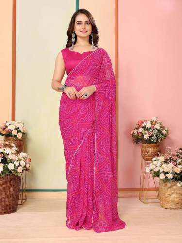 Ready to wear Georgette Sarees