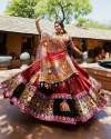 Real Mirror Work Silk Lehenga Choli  thumb 2