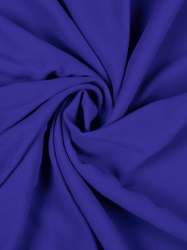 Royal Blue Plain Georgette Fabric