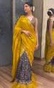 SABURI SILK PRINT WITH SEQUANCE WORK SAREE thumb 1