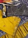 SABURI SILK PRINT WITH SEQUANCE WORK SAREE thumb 5