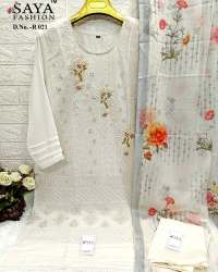 SAYA FASHION GEORGETTE WITH EMBROIDERY SUIT