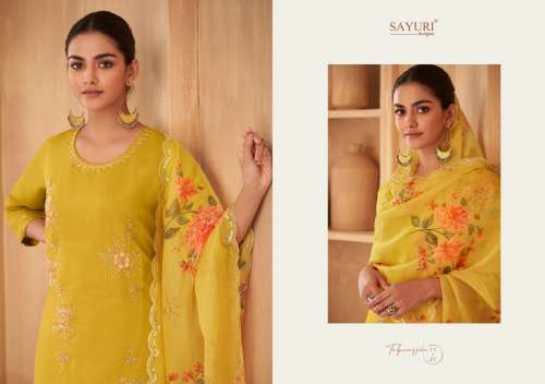 Sayuri Designer Viscose Silk Suit Material 