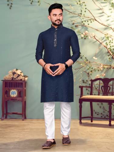 SIBORI Pure Viscos by naylon Kurta for Mens