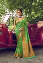 Soft banarsi silk Maheshwari saree thumb 2