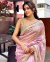 Soft Jimmy Chuu With Lace Border Saree 