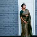 Soft Lichi Silk Jacquard Saree  thumb 5